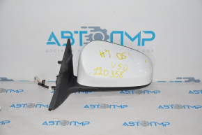 Side mirror left complete Toyota Camry v50 12-14 3 pins, white