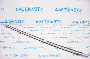 Door-glass molding, center rear left, chrome, Toyota Camry v55 15-17 USA