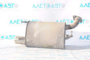 Rear muffler with barrel for Toyota Camry V55 15-17 2.5 usa, with nozzle
