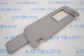 Left visor for Toyota Camry V55 15-17 USA gray