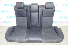 Rear seats, 2nd row, Toyota Camry v55 15-17 USA SE, combination black, red stitching