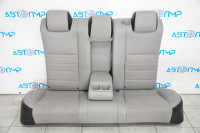 Upper backrest of the rear row of seats, 2nd row, Toyota Camry v55 15-17 USA, combined gray