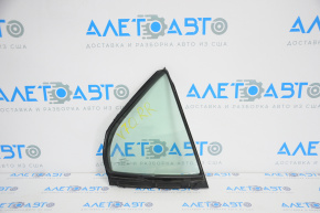 Triangle door glass with seal, rear right, Toyota Camry v70 18-24, green tint