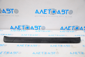 Black outer front left door sill trim for Toyota Camry v70 18-24