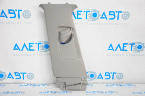 Left center pillar trim, upper belt, Toyota Camry v70 18-24 gray