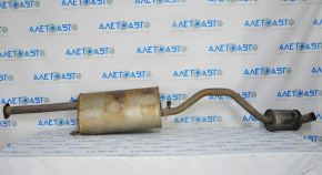 Rear muffler with barrel for Toyota Highlander 14-16 3.5