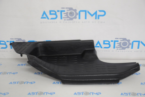 Door sill trim, inner rear right, Toyota Highlander 14-19, black
