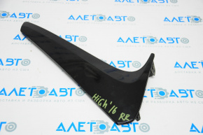 Right rear window molding for Toyota Highlander 14-19