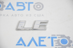 Emblem inscription LE tailgate Toyota Highlander 14-19