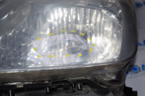 Headlight front left Toyota Prius 20 04-06 bare prerest XENON bare, glass dented