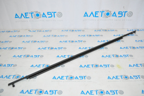 Door-glass molding, center rear left, Toyota Prius 30 10-15 matte
