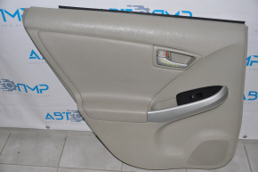 Door trim panel rear left Toyota Prius 30 10-15 leather beige