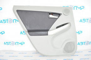 Door trim card rear left Toyota Prius 30 10-11 leather gray with dark insert JBL
