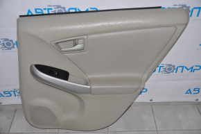 Door trim panel rear right Toyota Prius 30 10-15 leather beige