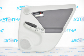 Door trim card rear right Toyota Prius 30 10-11 leather gray with dark insert JBL
