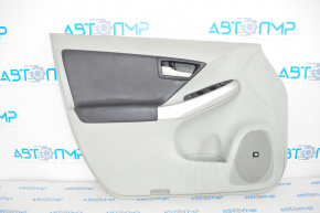 Door trim card front left Toyota Prius 30 10-11 leather dark gray JBL