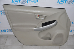 Door trim panel front left Toyota Prius 30 10-15 beige cloth