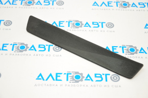 Black outer rear left door sill trim for Toyota Prius 30 10-15