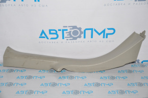 Rear right door sill trim for Toyota Prius 30 10-15 beige, scratched
