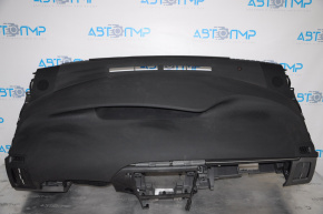 Dashboard front panel without AIRBAG Toyota Prius 30 10-11 dark gray, with overlay