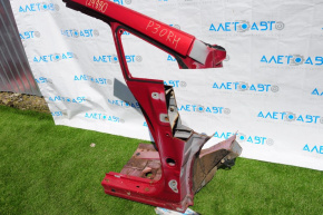 Front right body pillar Toyota Prius 30 10-15 red