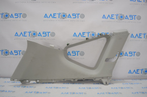 Left rear pillar trim for Toyota Prius V 12-17 gray