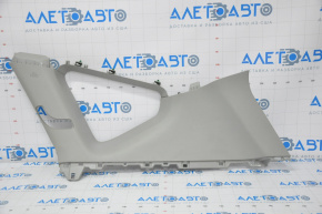 Right rear pillar trim for Toyota Prius V 12-17 gray