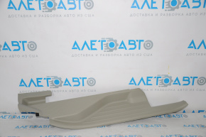 Rear right inner door sill trim for Toyota Prius V 12-17 beige