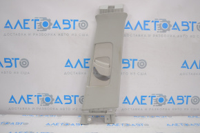 Right center pillar upper belt trim for Toyota Prius V 12-17 gray