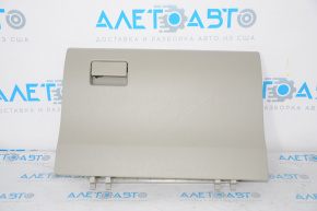 The glove compartment, glove box, lower part of the Toyota Prius V 12-17 beige