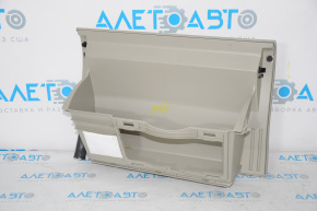 The glove compartment, glove box, lower part of the Toyota Prius V 12-17 beige
