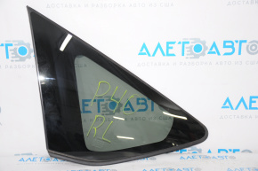 Fixed rear left window glass for Toyota Prius V 12-17