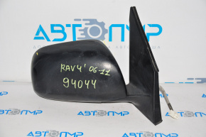 Right side mirror assembly for Toyota Rav4 2006-2008, 3 pins, black