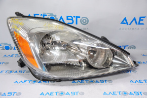 Headlight front right Toyota Sienna 04-10 bare halogen, for polishing, without cover
