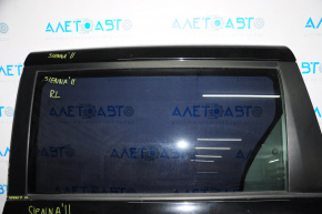 Rear left door glass for a Toyota Sienna 11-20 without tinting
