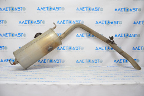 Rear muffler with barrel for Toyota Sienna 11-16 3.5 FWD