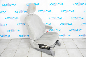 Passenger seat Toyota Sienna 11-14 without airbag, mechanical, velour gray