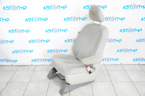 Passenger seat Toyota Sienna 11-14 without airbag, mechanical, velour gray