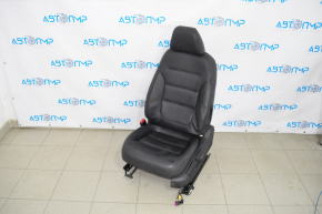 Driver's seat VW Jetta 11-18 USA without airbag, manual, black leather