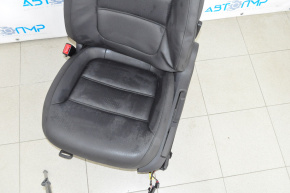Driver's seat VW Jetta 11-18 USA without airbag, manual, black leather