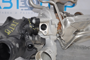 VW Jetta 19-21 1.4T turbo, plastic housing cracked near cold end