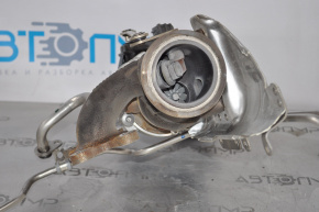 VW Jetta 19-21 1.4T turbo, plastic housing cracked near cold end