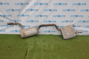 Rear muffler barrel VW Passat b7 12-15 USA 1.8T complete with middle section