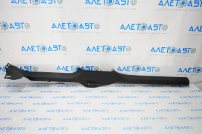 Left door sill plate for VW Passat B7 12-15 USA, black