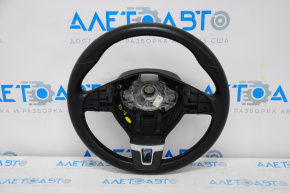 Naked steering wheel VW Passat b7 12-15 USA leather black, without buttons
