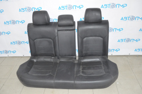 Rear row of seats 2 row VW Passat b7 12-15 USA leather black