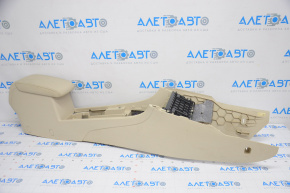 VW Passat B7 12-15 USA beige center console with retractable armrest