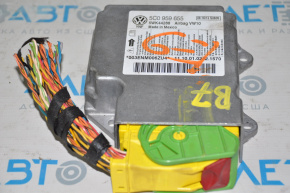 SRS airbag module, airbag computer, VW Passat B7 12-13 USA 2.5