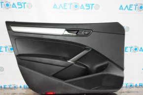 Door trim card front left VW Passat b8 16-19 USA black