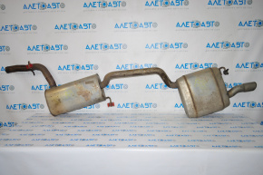 Exhaust pipe resonator with barrel VW Passat b8 16-19 USA 1.8T